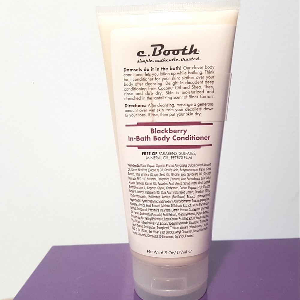 NEW C. Booth Body Conditioner
